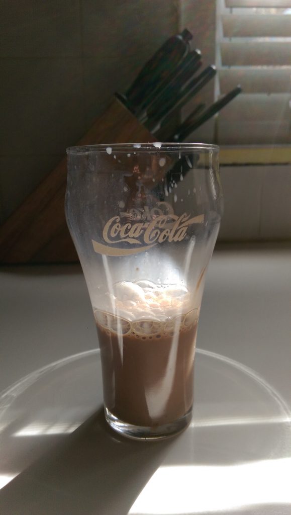Mix it really well.